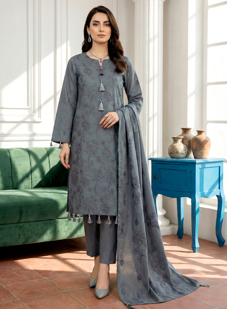 Noor-e-Fajar AYRA NF-1538 Embroidered Lawn Suit 3 Piece | Luxury Lawn Collection Pakistan
