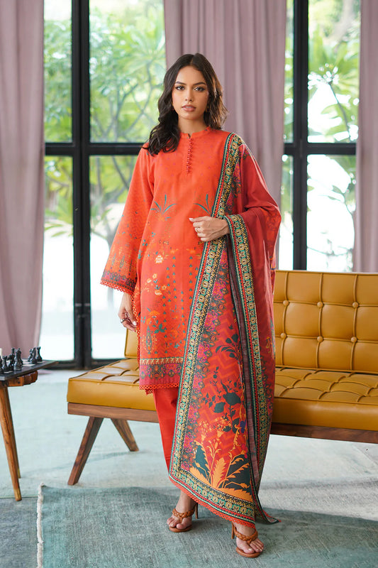 PRINTED KHADDAR AUTUMN WINTER BY SAHAR – Autumn Harvest
