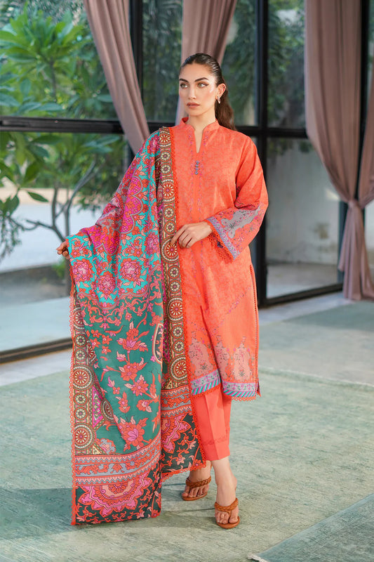 PRINTED KHADDAR AUTUMN WINTER BY SAHAR – Marmalade Muse