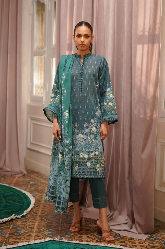 PRINTED KHADDAR AUTUMN WINTER BY SAHAR – Green Elixir