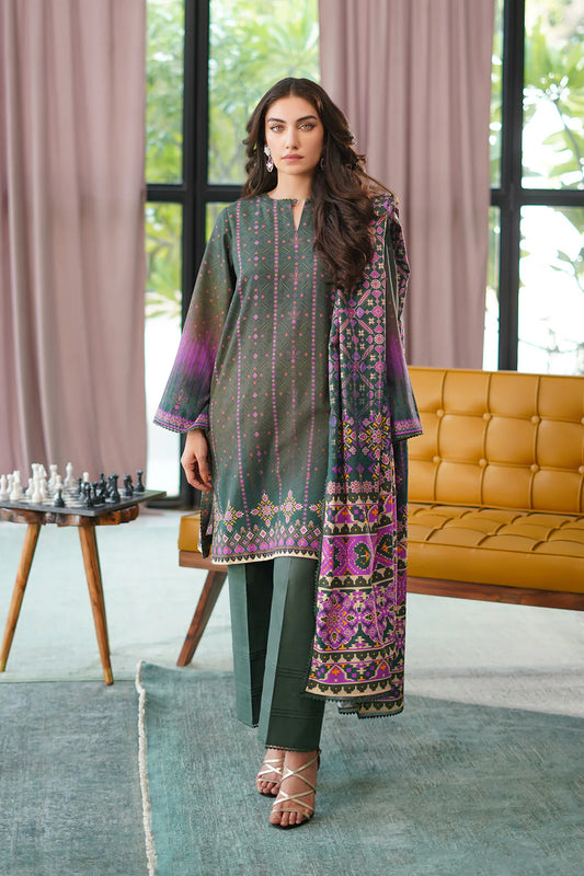 PRINTED KHADDAR AUTUMN WINTER BY SAHAR – Jade Mirage