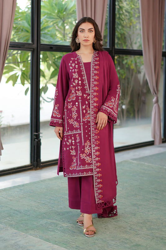 EMBROIDERED KHADDAR AUTUMN WINTER BY SAHAR – Legacy Luxe