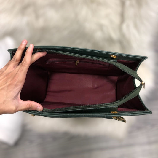 Guess Handbag 13x11 Inches Elegant Chain Strap Designer Bag | Beige