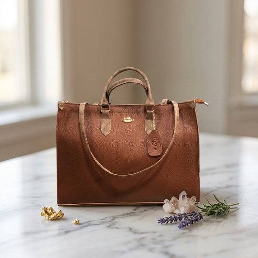 High Quality Coach Tote Bag 16x11 Inches Elegant Designer Handbag | Black