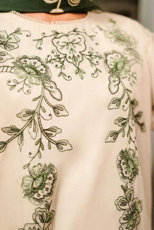 PRINTED + EMBROIDERED KHADDAR AUTUMN WINTER BY SAHAR – Antique Lace
