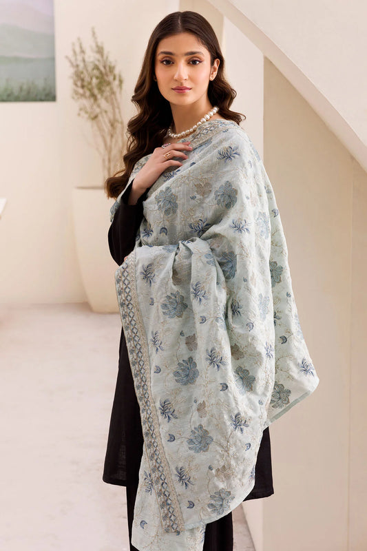 SOHA EMBROIDERED KHADDAR SHAWL
