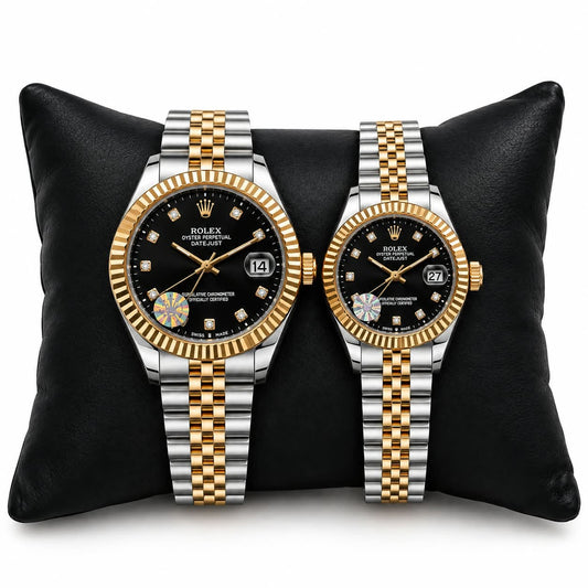 Luxury Rolex Inspired Jubilee Watch Set