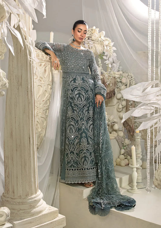 ELAF Luxury Formal Collection Unstitched - EVARA XXIV - The Formal Exhibit EFE-08 NIRVANA