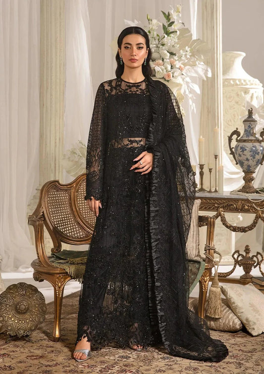 ELAF Luxury Formal Collection Unstitched - EVARA XXIV - The Formal Exhibit EFE-05 MAJESTY