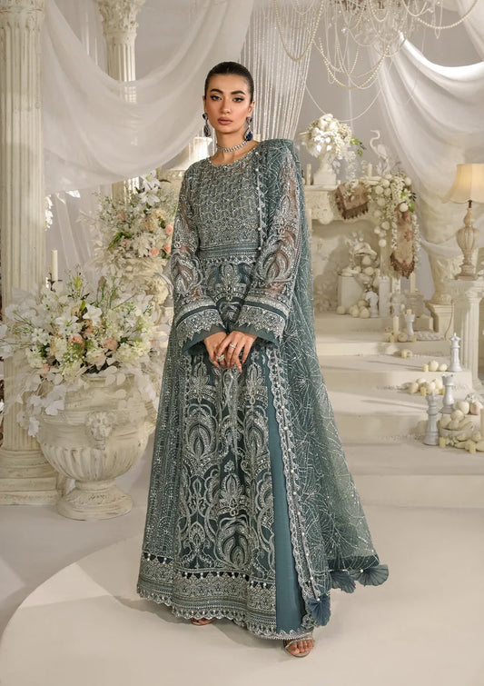 ELAF Luxury Formal Collection Unstitched - EVARA XXIV - The Formal Exhibit EFE-08 NIRVANA