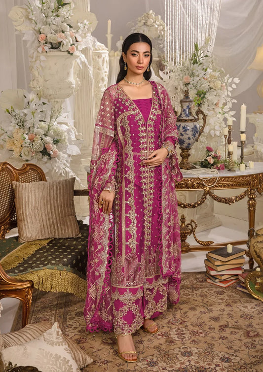 ELAF Luxury Formal Collection Unstitched - EVARA XXIV - The Formal Exhibit EFE-07 REGALIA