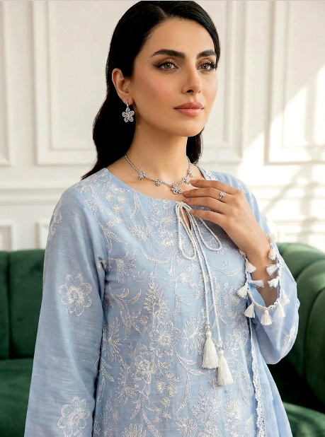 Noor-e-Fajar AYRA NF-1530 Embroidered Lawn Suit 3 Piece | Luxury Lawn Collection Pakistan