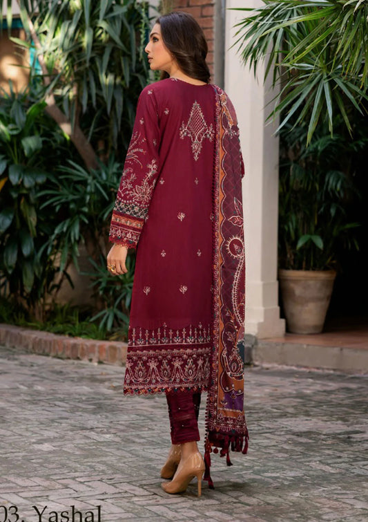 Winter Collection - Farasha - Dastoor - Fall - FW#03 - Yashal