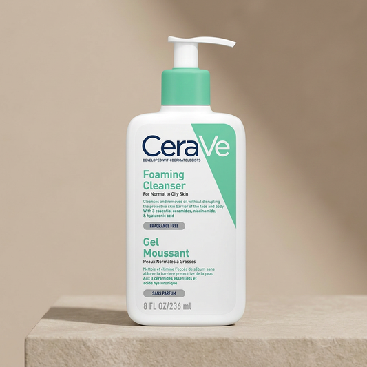 CeraVe Hydrating Foaming Facial Cleanser 236ml Oily Acne Prone