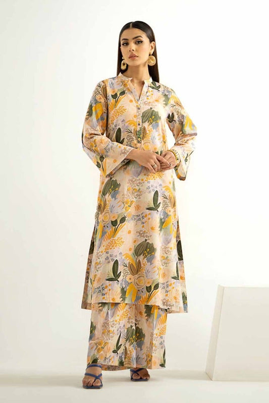 2PC Printed Unstitched Lawn Suit TL-42028