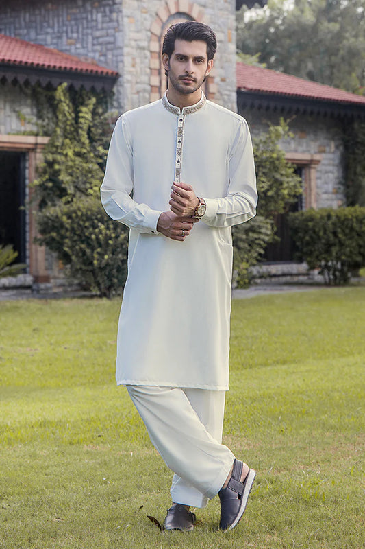 Suit + Waistcoat - Nosha Mian Collection By RIWAJ MEN’S WEAR - CM 1205