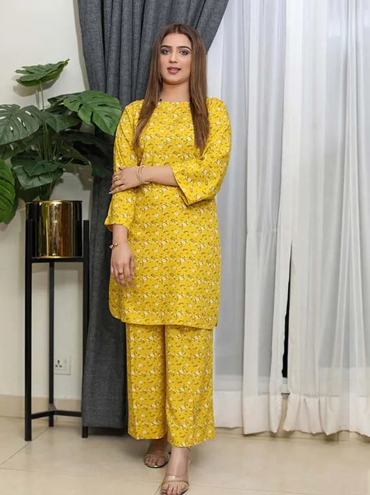 Dream Print Linen Collection 2024 By SIDRA FAHAD (D-02)