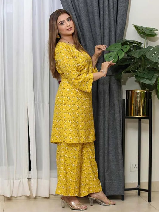 Dream Print Linen Collection 2024 By SIDRA FAHAD (D-02)