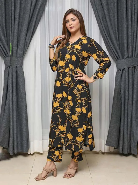 Dream Print Linen Collection 2024 By SIDRA FAHAD (D-04)