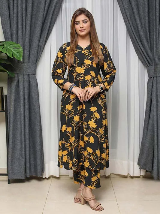 Dream Print Linen Collection 2024 By SIDRA FAHAD (D-04)