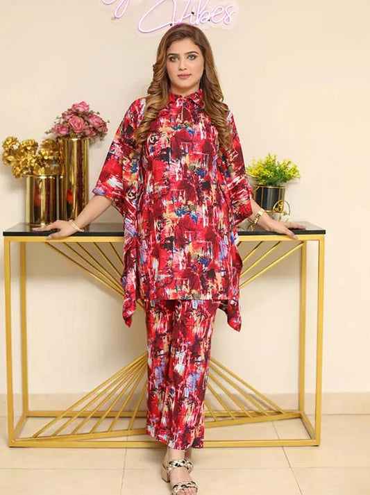 Dream Print Linen Collection 2024 By SIDRA FAHAD (D-07)