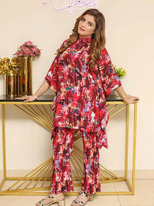 Dream Print Linen Collection 2024 By SIDRA FAHAD (D-07)