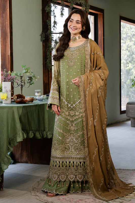 Naina by Imrozia Embroidered Chiffon Unstitched 3Pc Suit I-191 Aabia