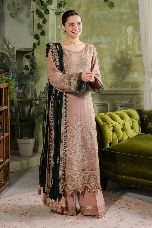 Naina by Imrozia Embroidered Chiffon Unstitched 3Pc Suit I-195 Gul