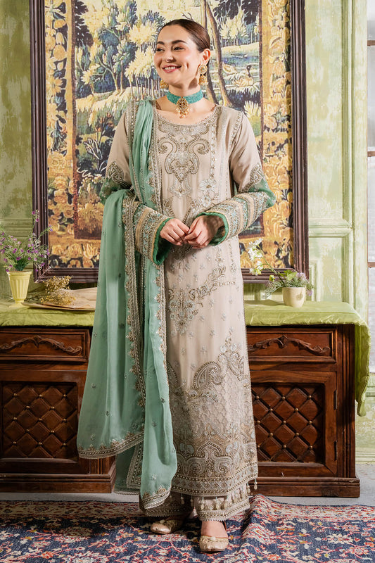 Naina by Imrozia Embroidered Chiffon Unstitched 3Pc Suit I-198 Beena