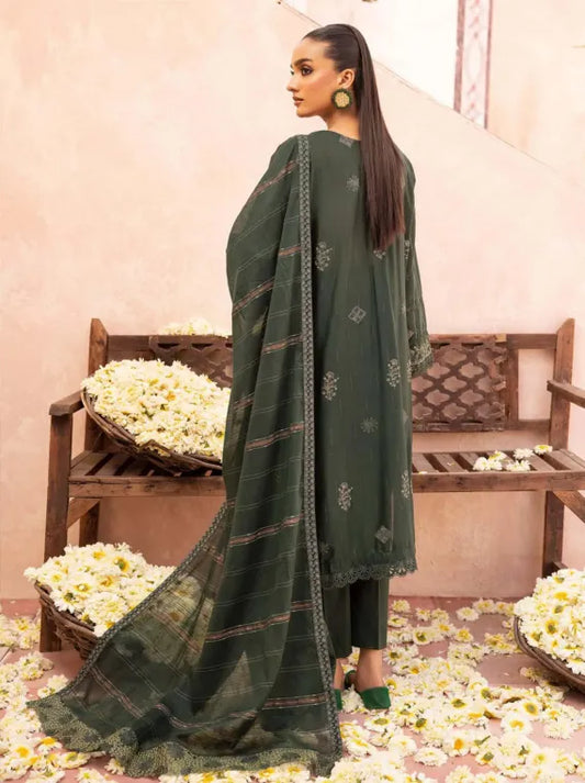 Shaista Embroidered Luxury Lawn Collection 2024 (D-550)