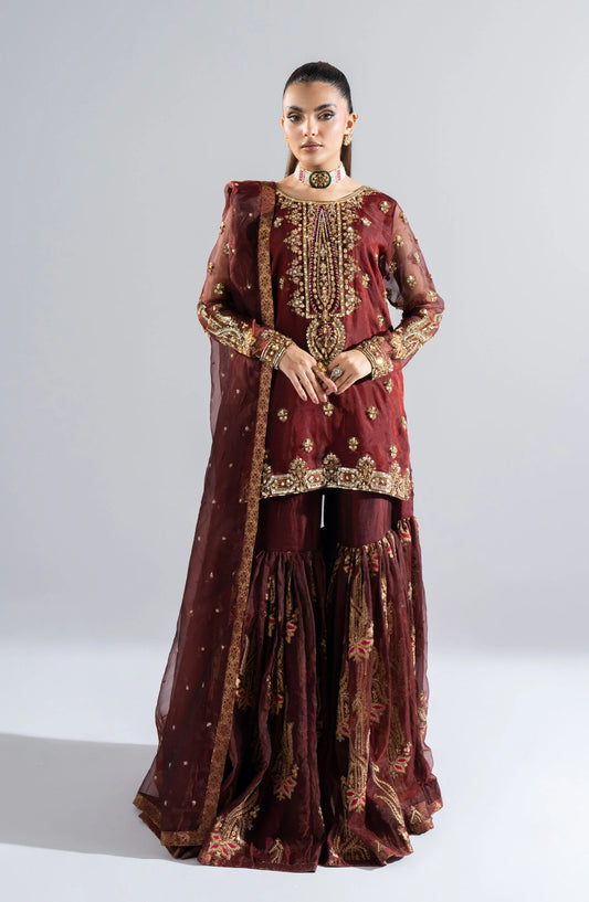 EROMI EMBROIDERED LUXURY FORMALS BY MARYUM & MARIA - MW24-553