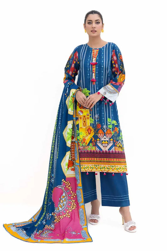 Printed Light Khaddar Suit By GUL AHMED – K42006L